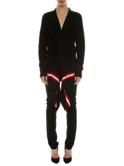 Shop Givenchy Knot-effect Cardigan In Multicolor