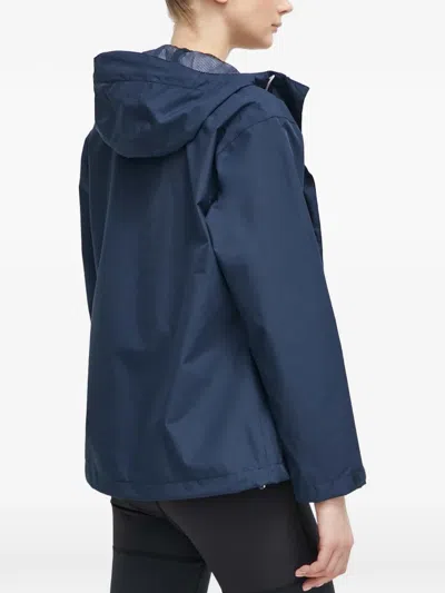 Helly Hansen Hooded Jacket In Blue