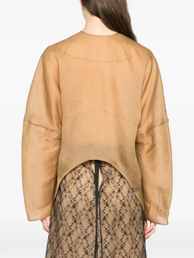 Yeareast Silk Blouse In Pattern