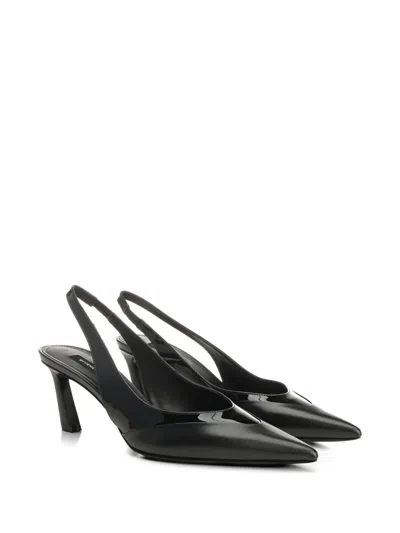 Givenchy Pointed Slingback Pumps In Black