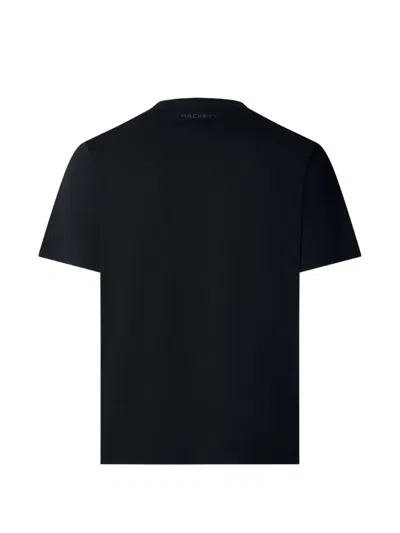 Hackett Logo-print T-shirt In Black
