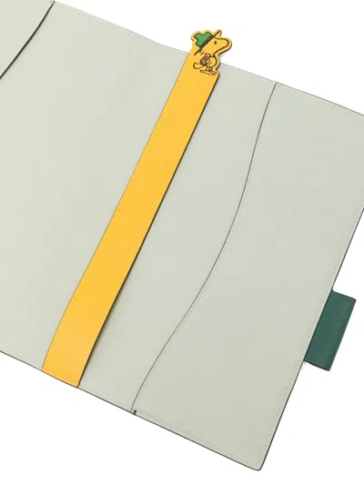 Anya Hindmarch X Peanuts Snoopy Notebook Folder In Multi