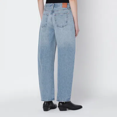 Anine Bing Five-pocket Denim Trousers Featuring Belt Loops In Blue