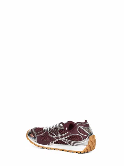 Bottega Veneta Men Fondant And Silver Technical Fabric And Mesh Orbit Sneakers In Multi