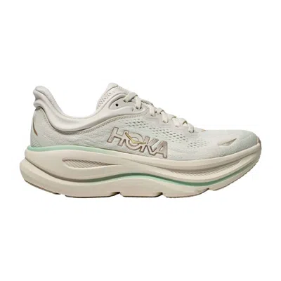 Hoka W Bondi 9 Woman Sneakers Light Green Size 8 Textile Fibers