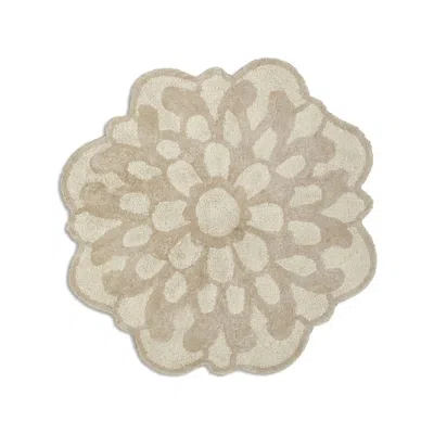Missoni Otil Reversible Flower-shaped Bath Rug In Brown