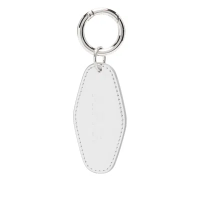 A.p.c. A. P.c. Logo-charm Keyring In Red