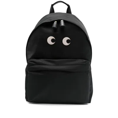 Anya Hindmarch Top Handle Backpack In Black