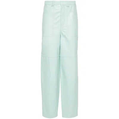 Rev The Ruby Leather Trousers In Green