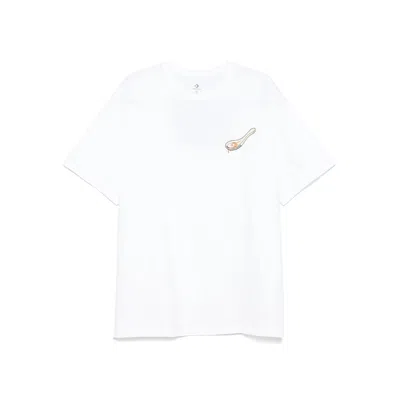 Converse Graphic-print T-shirt In White