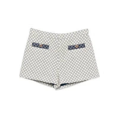 Gucci Geometric-pattern Pocket Shorts In Multi