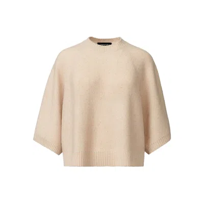 Fabiana Filippi Sequin-embellished Raglan-sleeve Jumper In Neutral