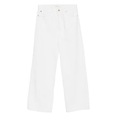 Frame The Stroll Five-pocket Jeans In White