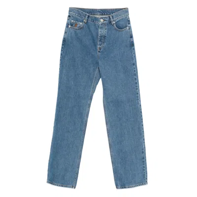 By Malene Birger Chicago High-rise Organic Cotton Denim Jeans In Multi