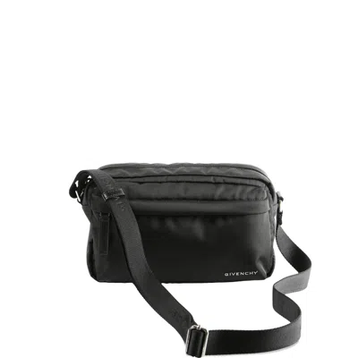 Givenchy Shoulder Bag Camera Style Adjustable Strap In Black