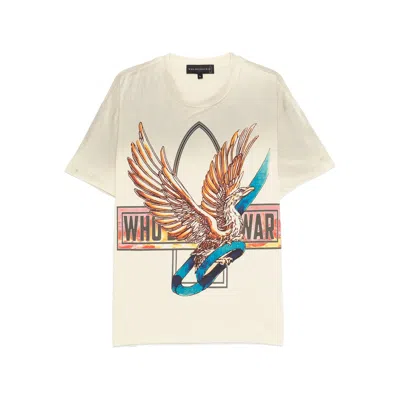 Who Decides War Short-sleeve Print T-shirt In Neutral