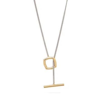 Tom Wood Square-shape Necklace In Pattern