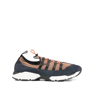 Marni Sneakers Mesh Panels Contrasting Sole Pull Tab In Multi