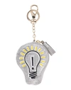 Anya Hindmarch Light Bulb Leather Coin Purse In Silver