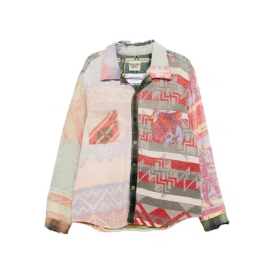 Gallery Dept. Patchwork Shirt In Multi