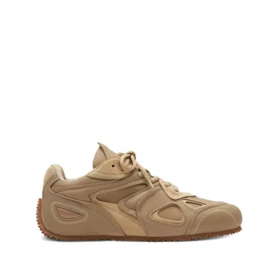 Axel Arigato Slow Runner Cutout Sneakers In Brown