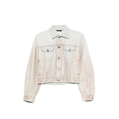 Haikure Pocket Buttoned Jacket In Multi