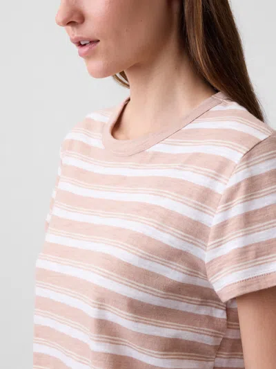 Gap Factory Foreversoft Relaxed Crewneck T-shirt In Brown