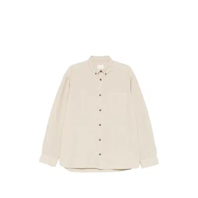 A.p.c. A. P.c. Button Pocket Shirt In White