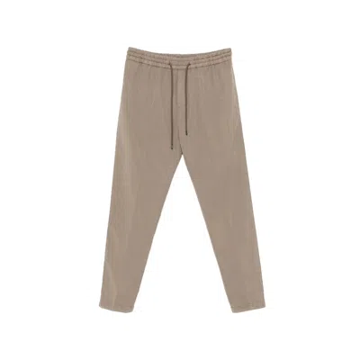 Dondup Drawstring Trousers In Neutral