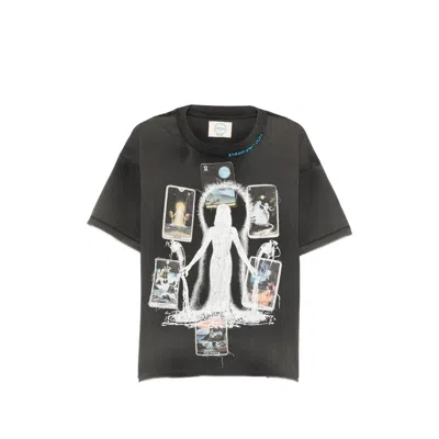 Ercole Studio Graphic-print T-shirt In Gray