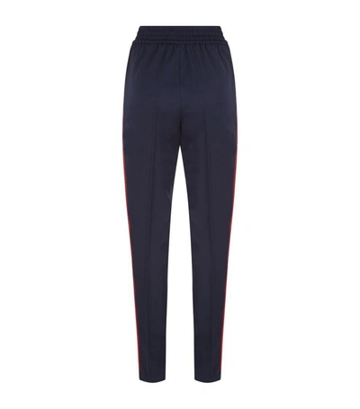 Shop Gucci Striped Wide Leg Trousers