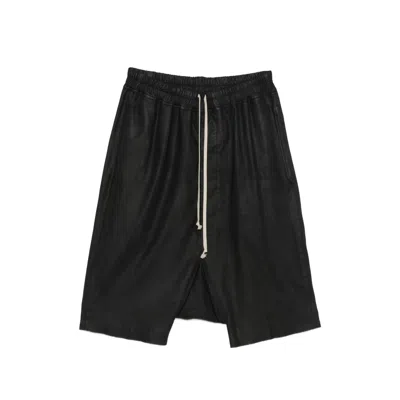 Rick Owens Drawstring Shorts In Pattern