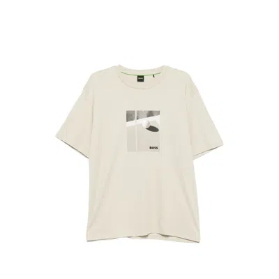 Hugo Boss Graphic-print T-shirt In Multi