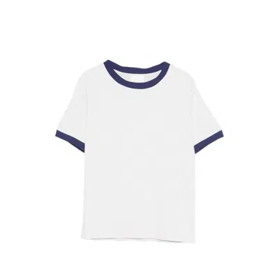 Apc A. P.c. Contrasting-trim T-shirt In Multi