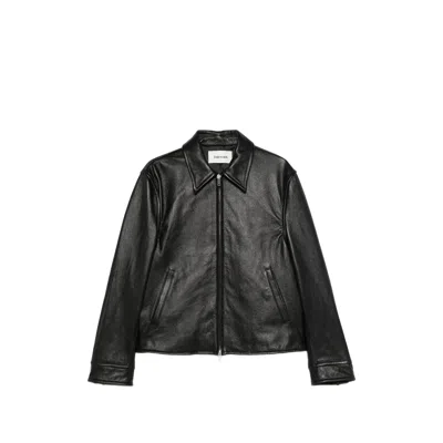 Tonywack Collared Jacket In Black