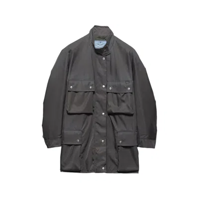 Prada Waterproof Jacket In Black