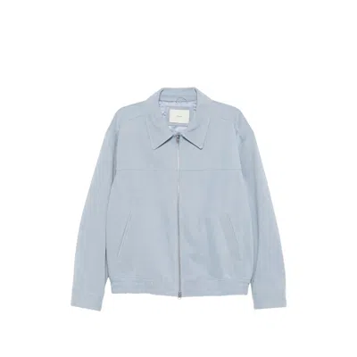 Dunst Reversible Bomber Jacket In Blue