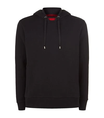 Shop Gucci Stripe Detail Hooded Sweatshirt