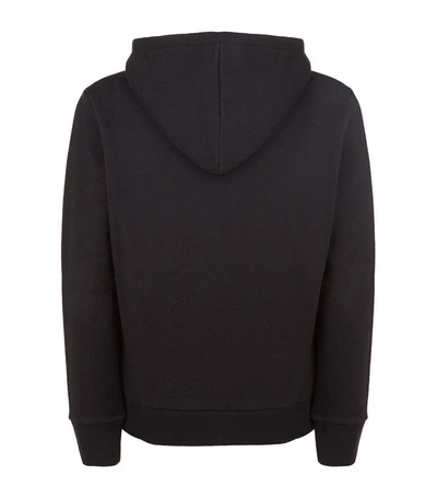 Shop Gucci Stripe Detail Hooded Sweatshirt