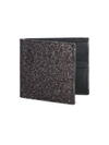 MAISON MARGIELA Glitter Calf Leather Bi-Fold Wallet