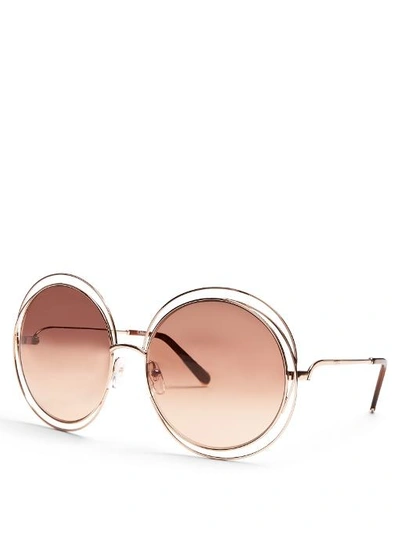 chloe carlina twist sunglasses
