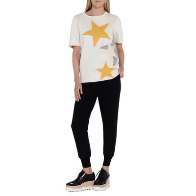 Shop Stella Mccartney Short Sleeved Star Sweatshirt
