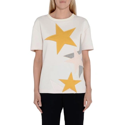 Shop Stella Mccartney Short Sleeved Star Sweatshirt