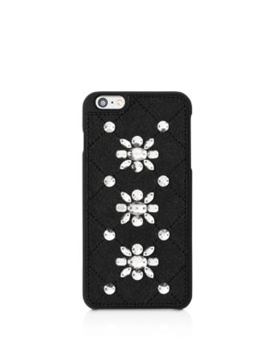 Shop Michael Michael Kors Iphone 6 Plus/6s Plus Case In Black