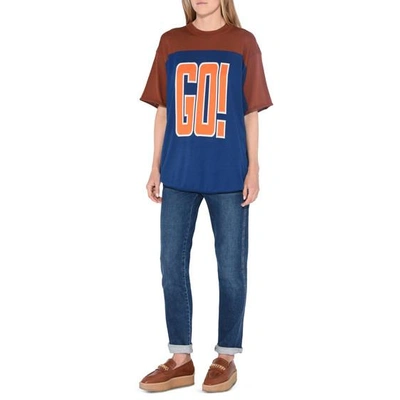 Shop Stella Mccartney Short Sleeved Sporty Jumper