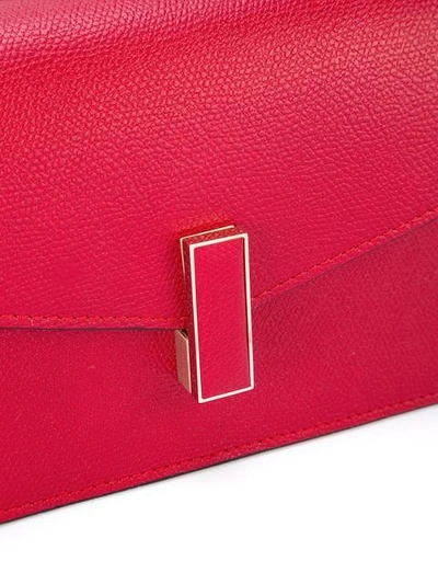 Shop Valextra Iside Clutch - Red