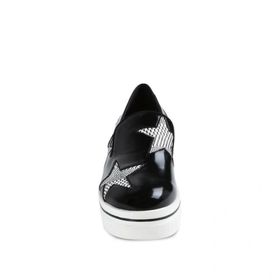 Stella Mccartney Binx Star Patent Faux-leather Platform Loafers