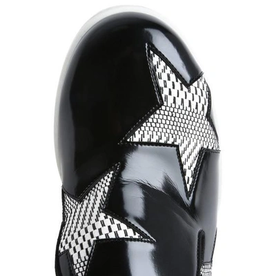 Stella Mccartney Binx Star Patent Faux-leather Platform Loafers