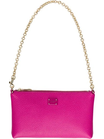 Dolce & Gabbana Small Pink Zip Pouch