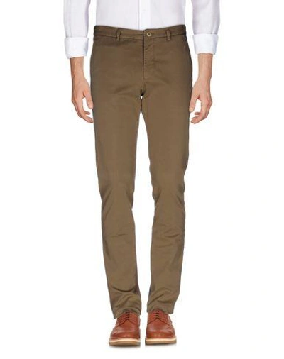 Shop Etro Casual Trouser In Khaki